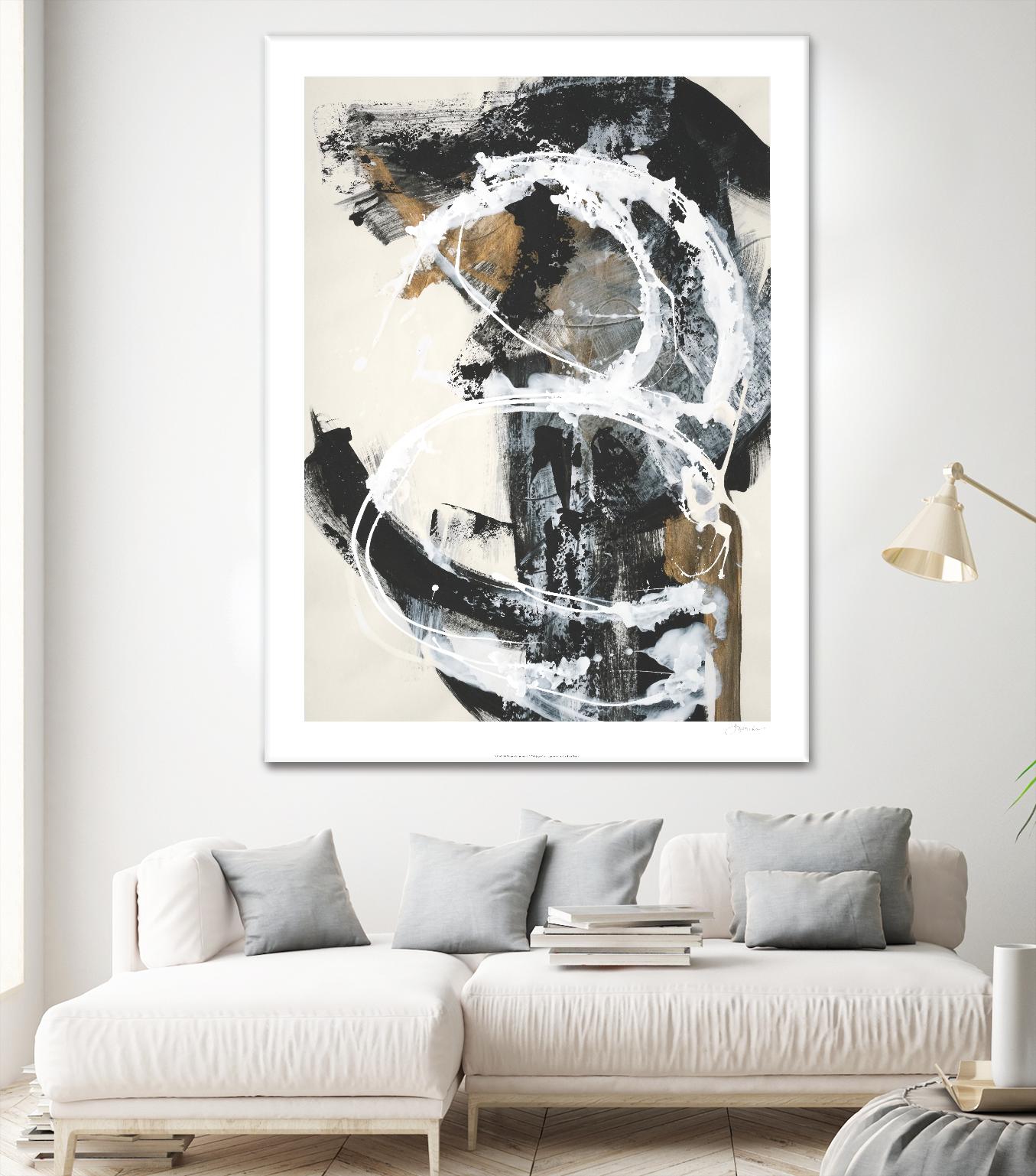 Nature's Winterland II by Joyce Combs on GIANT ART - white abstract abstract