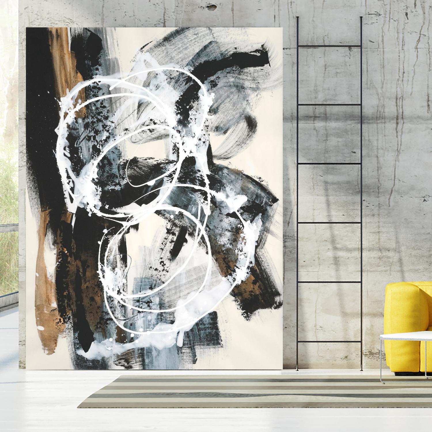 Nature's Winterland III by Joyce Combs on GIANT ART - white abstract abstract