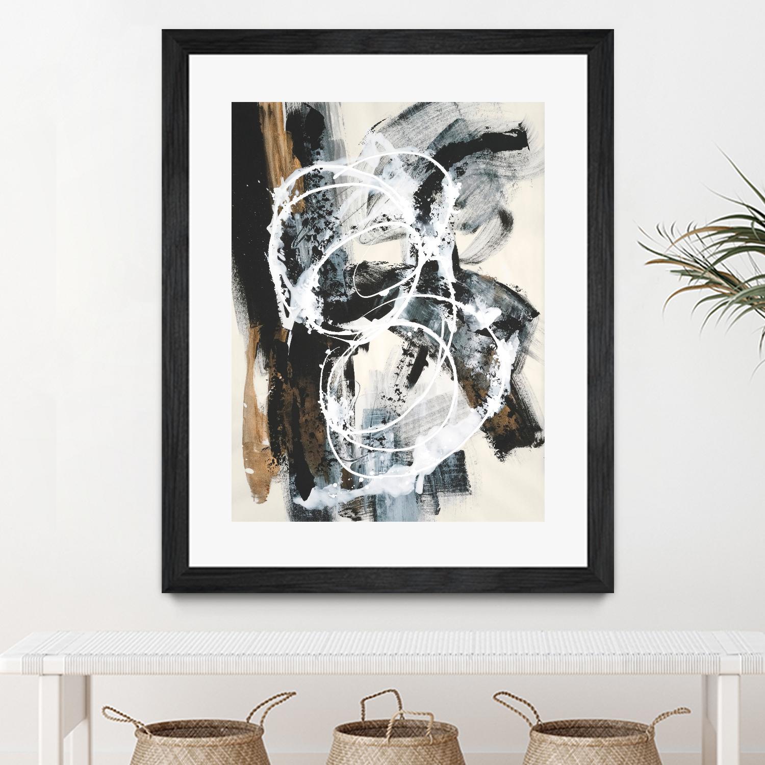 Nature's Winterland III by Joyce Combs on GIANT ART - white abstract abstract