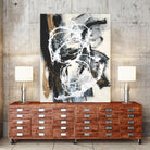 Nature's Winterland III by Joyce Combs on GIANT ART - white abstract abstract