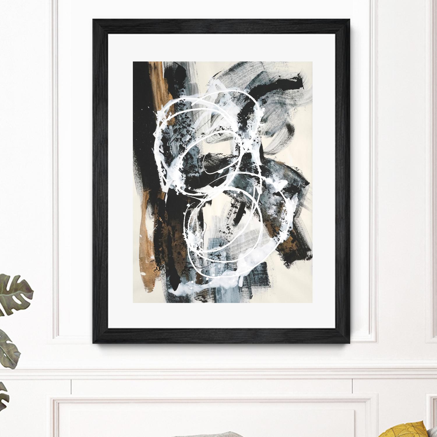 Nature's Winterland III by Joyce Combs on GIANT ART - white abstract abstract