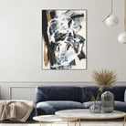 Nature's Winterland III by Joyce Combs on GIANT ART - white abstract abstract