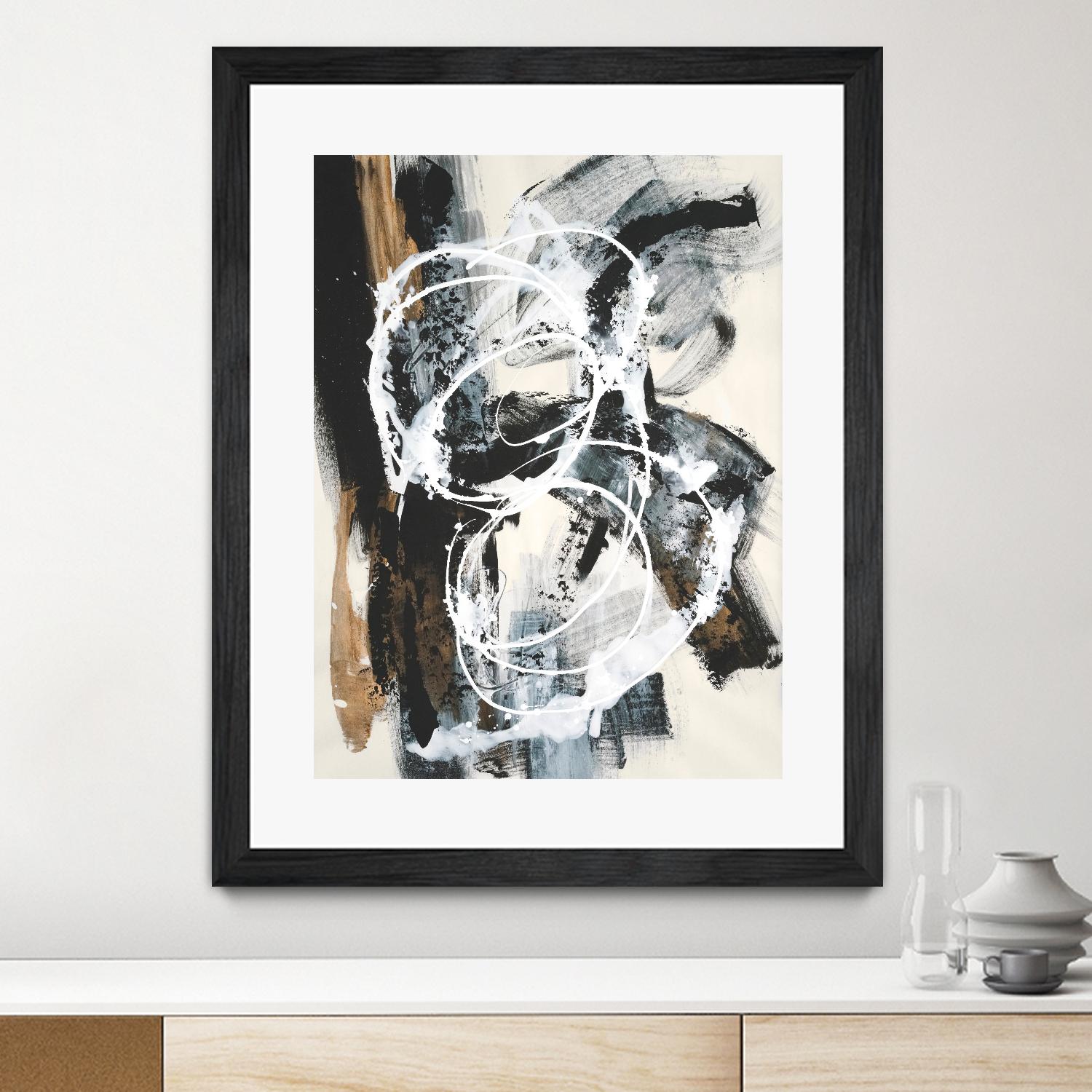 Nature's Winterland III by Joyce Combs on GIANT ART - white abstract abstract