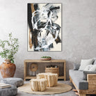 Nature's Winterland III by Joyce Combs on GIANT ART - white abstract abstract