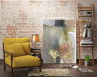 Burnished Loops II by Jennifer Goldberger on GIANT ART - gold abstract