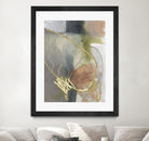 Burnished Loops II by Jennifer Goldberger on GIANT ART - gold abstract