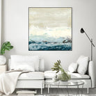 Coastal Currents I by June Erica Vess on GIANT ART - blue abstract