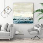 Coastal Currents I by June Erica Vess on GIANT ART - blue abstract