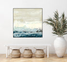 Coastal Currents I by June Erica Vess on GIANT ART - blue abstract