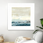 Coastal Currents I by June Erica Vess on GIANT ART - blue abstract