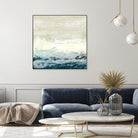 Coastal Currents I by June Erica Vess on GIANT ART - blue abstract
