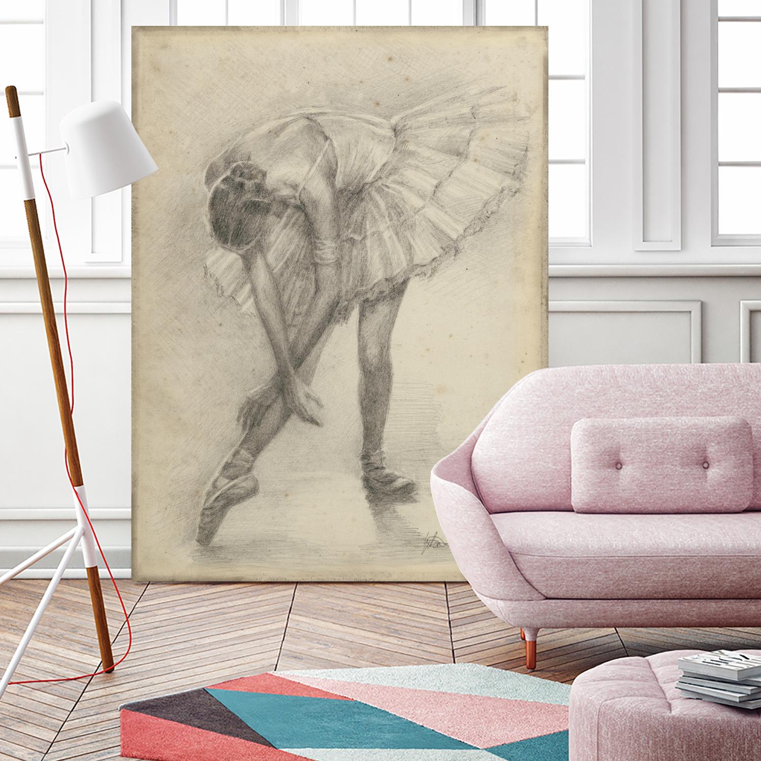 Antique Ballerina Study II by Ethan Harper on GIANT ART - fashion