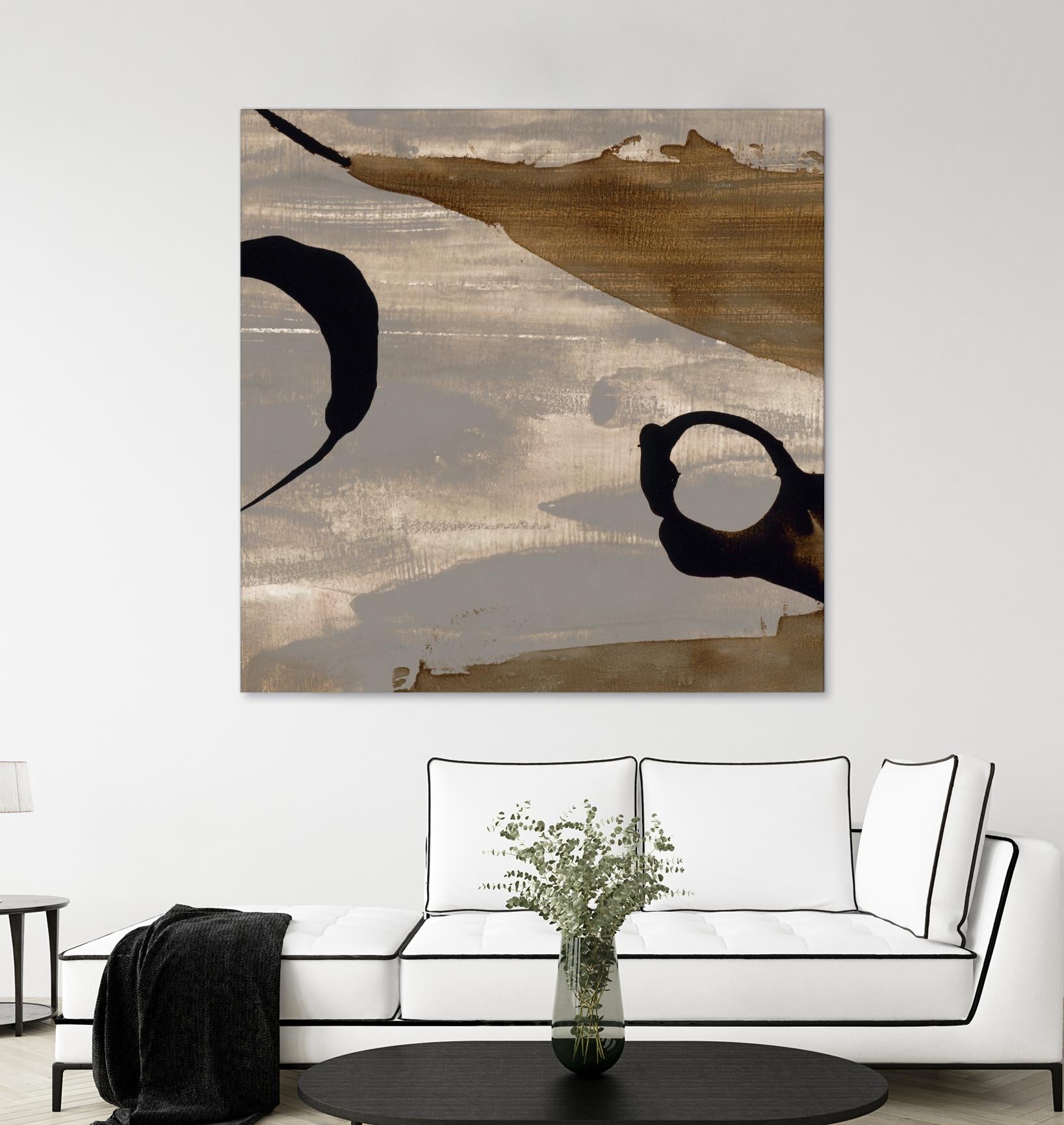 Gossamer II by Sisa Jasper on GIANT ART - brown abstract