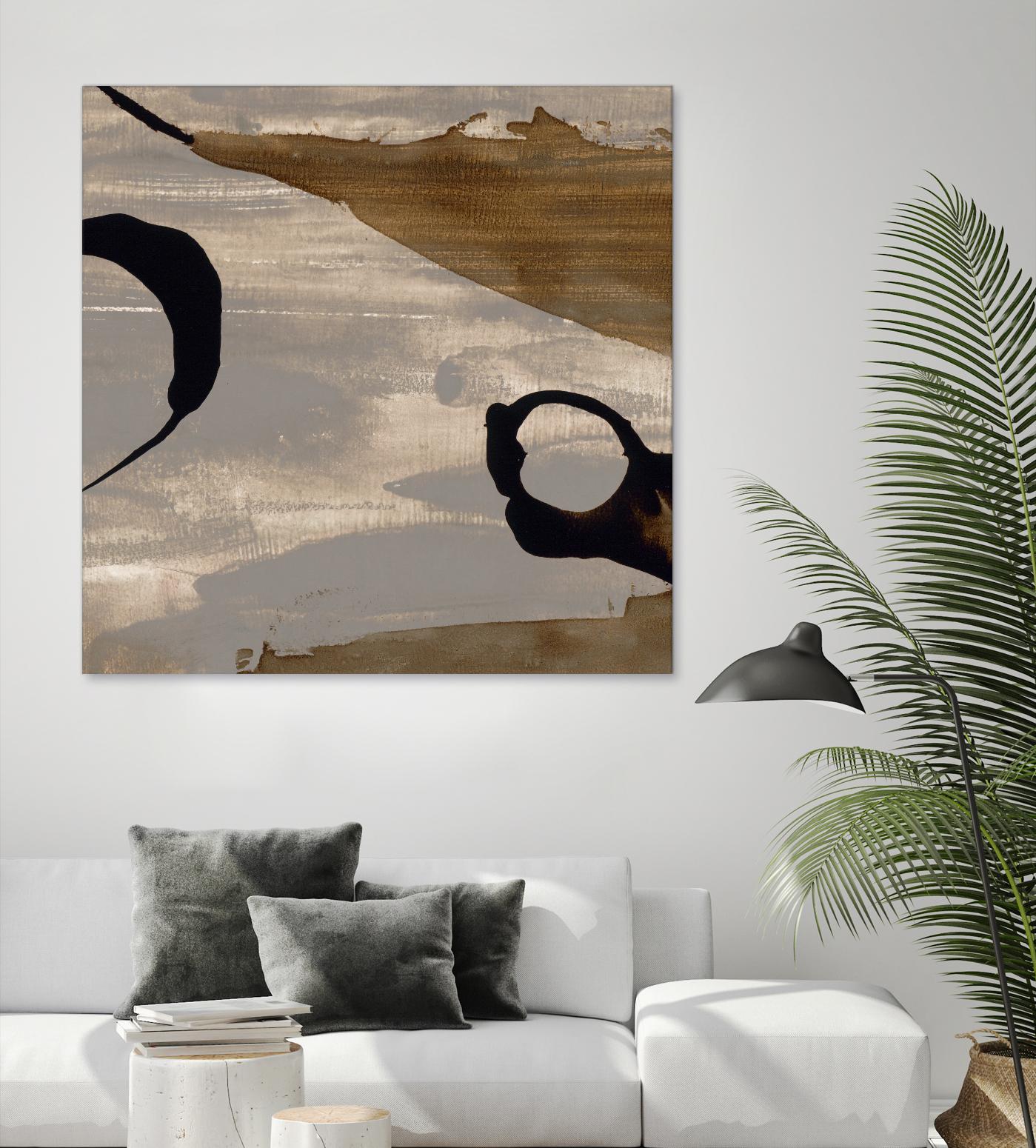 Gossamer II by Sisa Jasper on GIANT ART - brown abstract