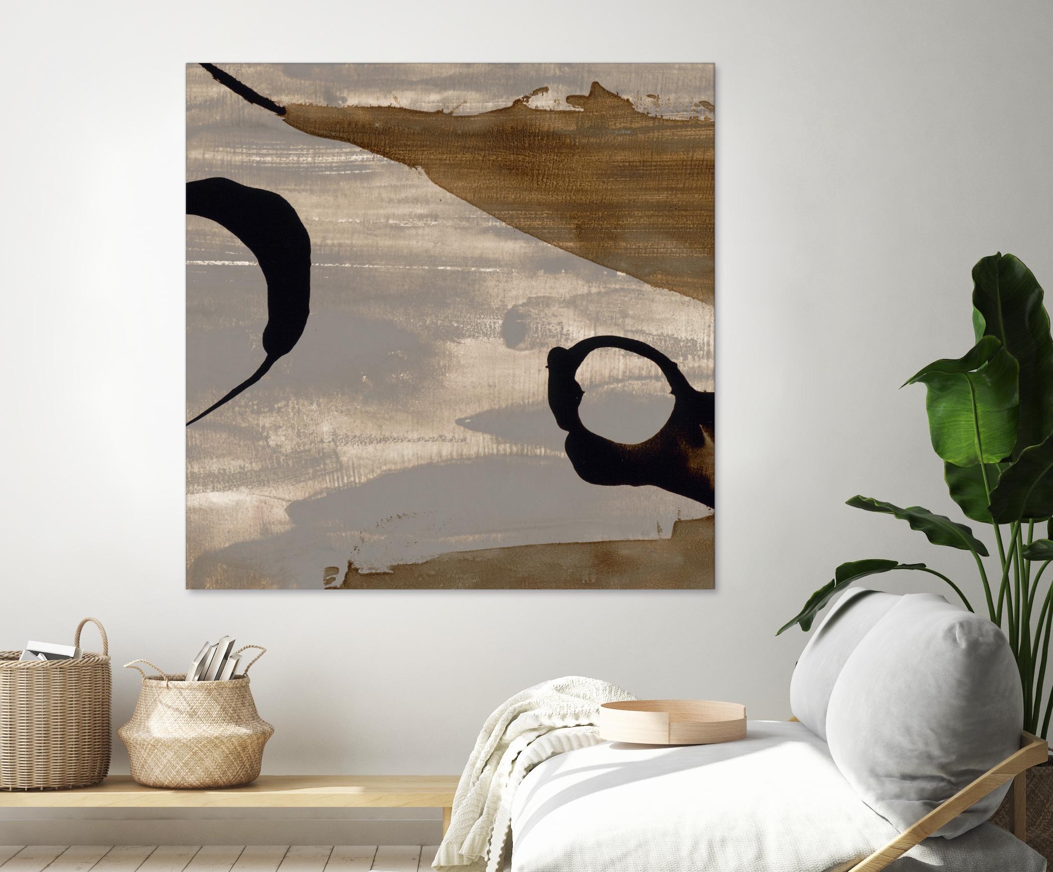 Gossamer II by Sisa Jasper on GIANT ART - brown abstract