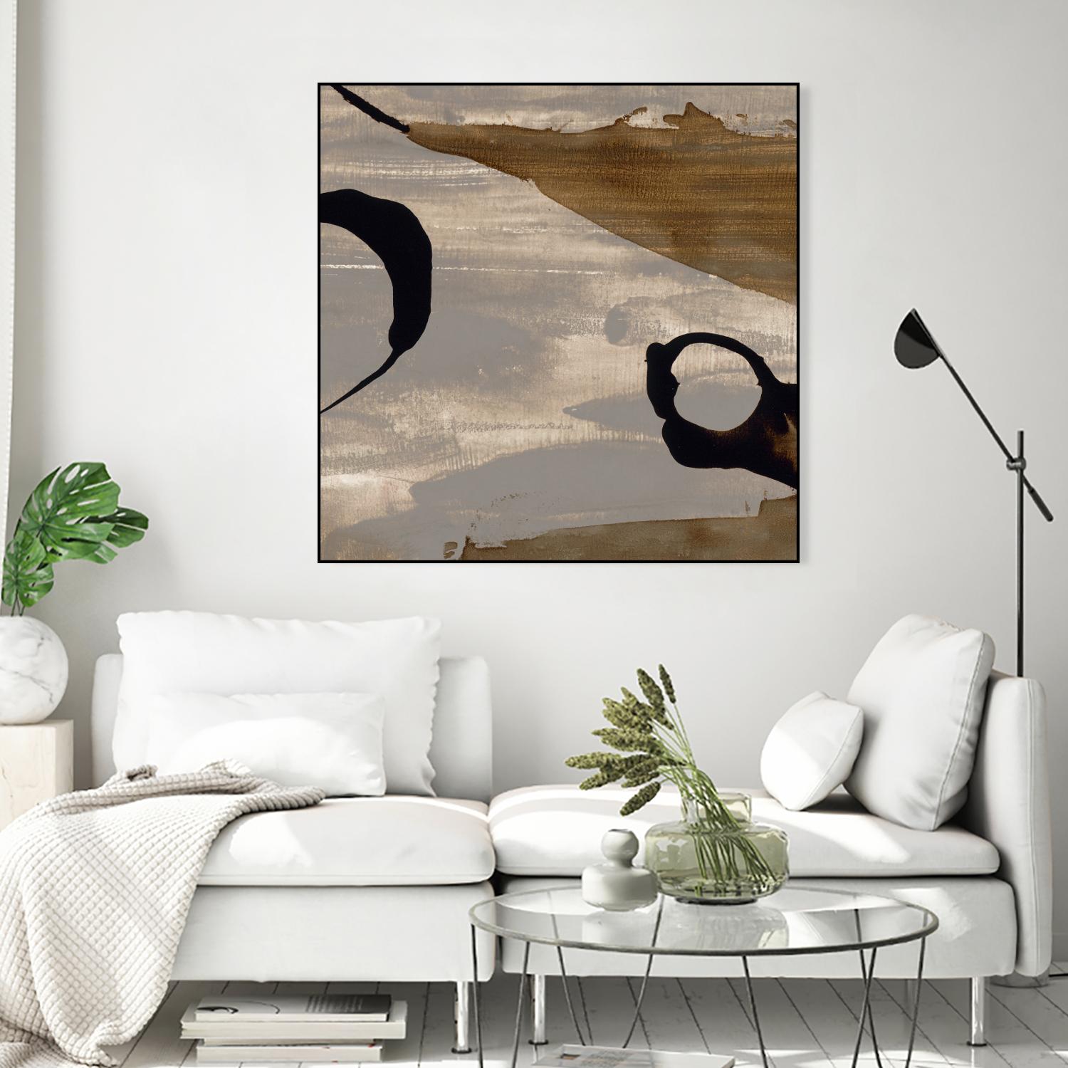 Gossamer II by Sisa Jasper on GIANT ART - brown abstract
