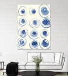 Macrame Blue II by Vanna Lam on GIANT ART - blue abstract