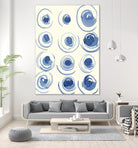 Macrame Blue II by Vanna Lam on GIANT ART - blue abstract