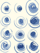 Macrame Blue II by Vanna Lam on GIANT ART - blue abstract