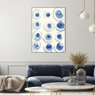 Macrame Blue II by Vanna Lam on GIANT ART - blue abstract