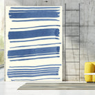 Macrame Blue III by Vanna Lam on GIANT ART - blue abstract