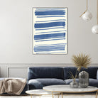 Macrame Blue III by Vanna Lam on GIANT ART - blue abstract