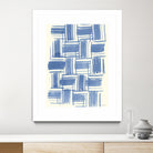 Macrame Blue VI by Vanna Lam on GIANT ART - blue abstract