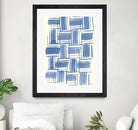 Macrame Blue VI by Vanna Lam on GIANT ART - blue abstract
