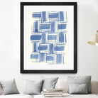 Macrame Blue VI by Vanna Lam on GIANT ART - blue abstract