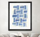 Macrame Blue VI by Vanna Lam on GIANT ART - blue abstract
