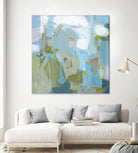 Dinner Mints by Christina Long on GIANT ART - green abstract