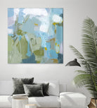 Dinner Mints by Christina Long on GIANT ART - green abstract