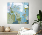 Dinner Mints by Christina Long on GIANT ART - green abstract