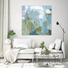 Dinner Mints by Christina Long on GIANT ART - green abstract