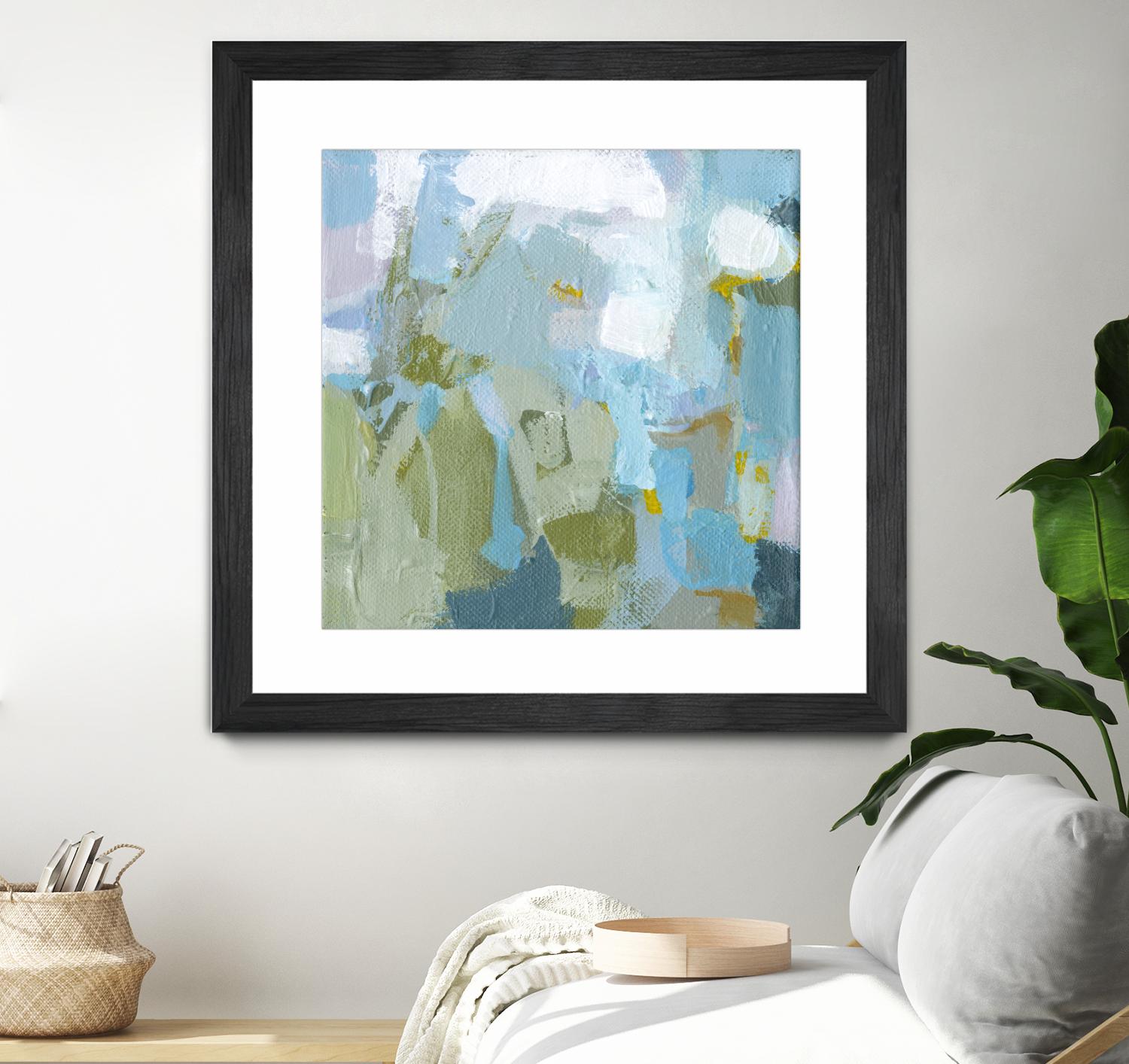 Dinner Mints by Christina Long on GIANT ART - green abstract