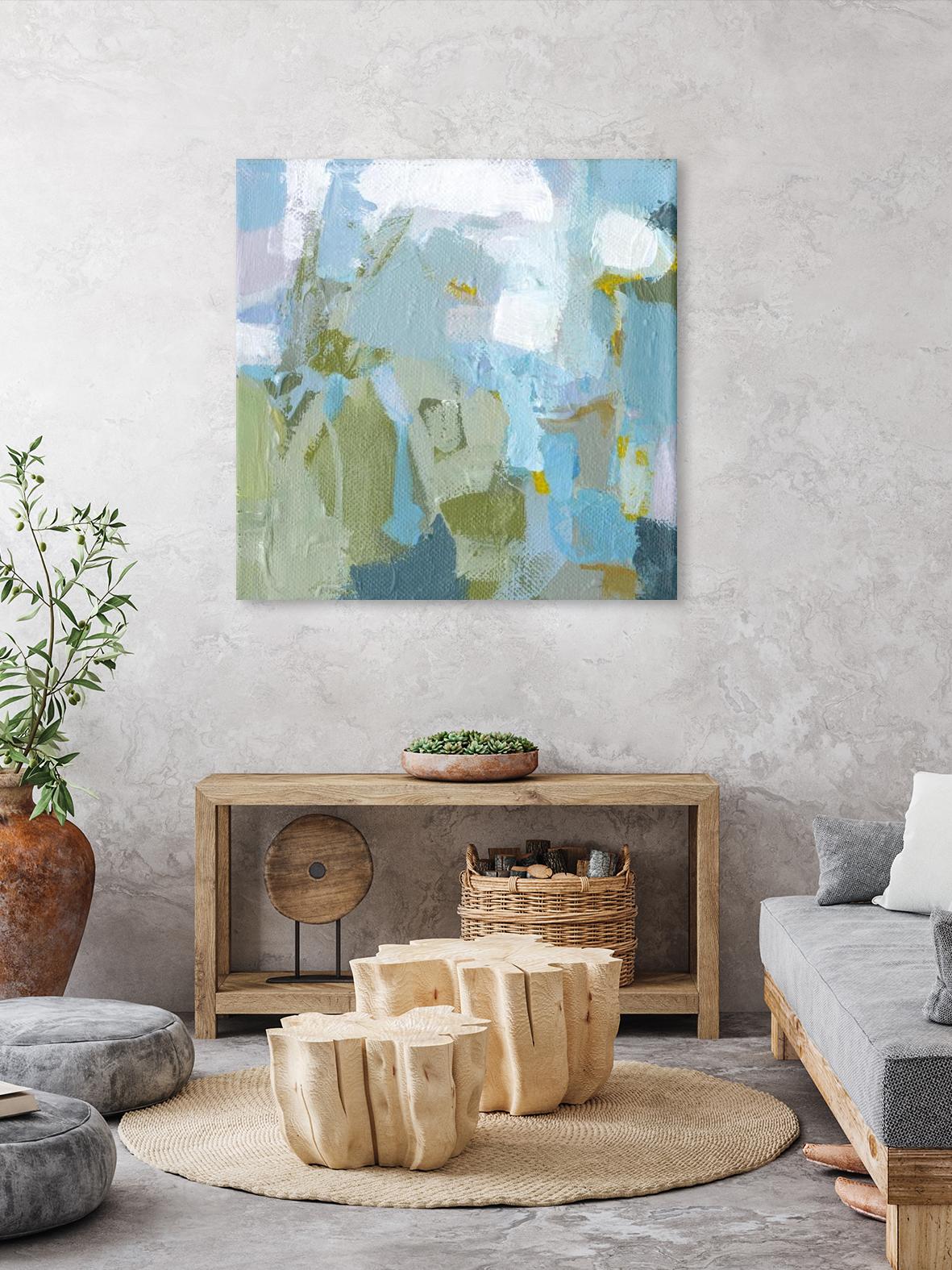 Dinner Mints by Christina Long on GIANT ART - green abstract