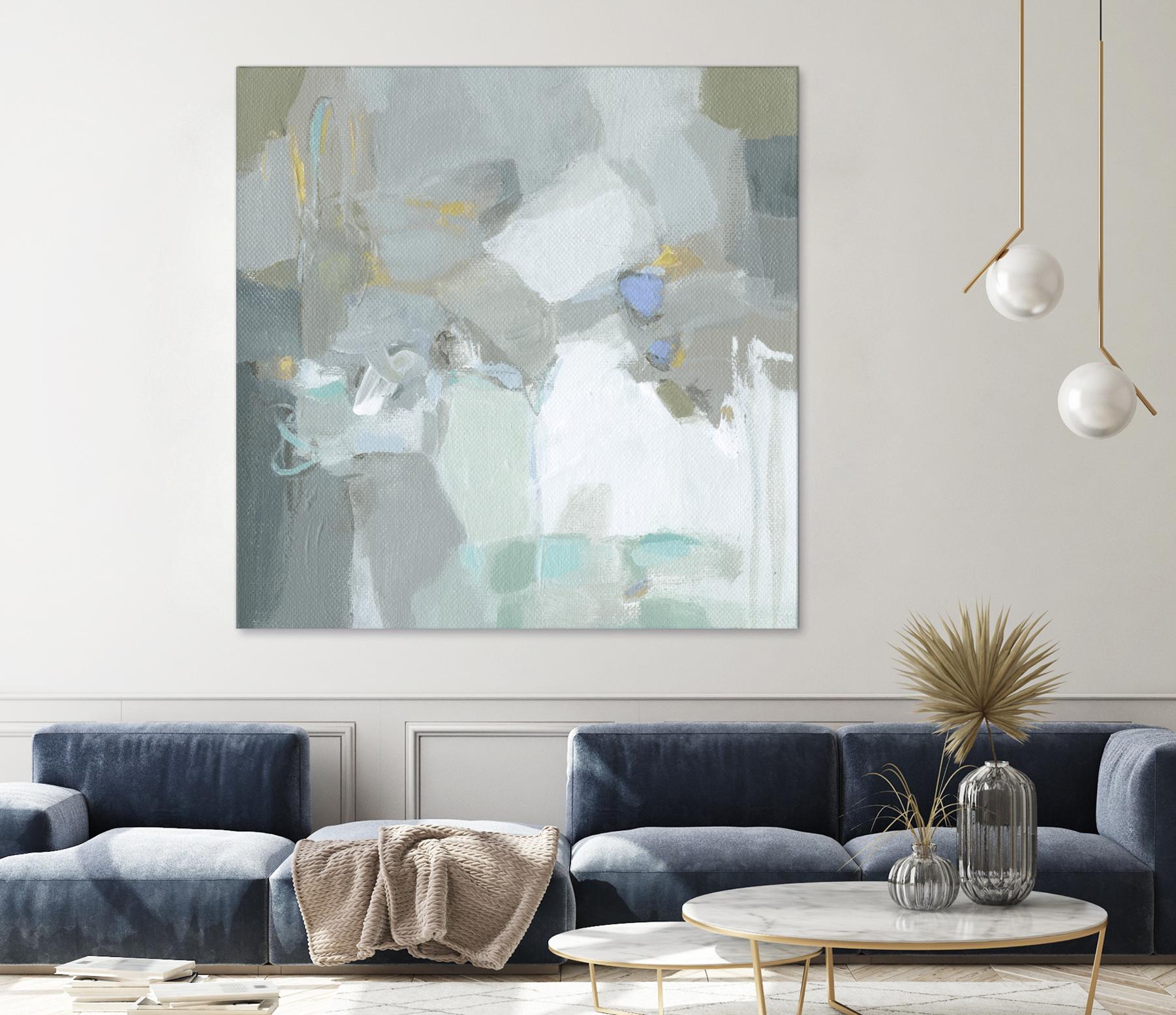 Frosted Flakes by Christina Long on GIANT ART - green abstract