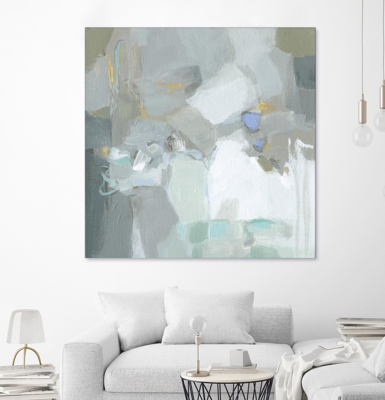 Frosted Flakes by Christina Long on GIANT ART - green abstract