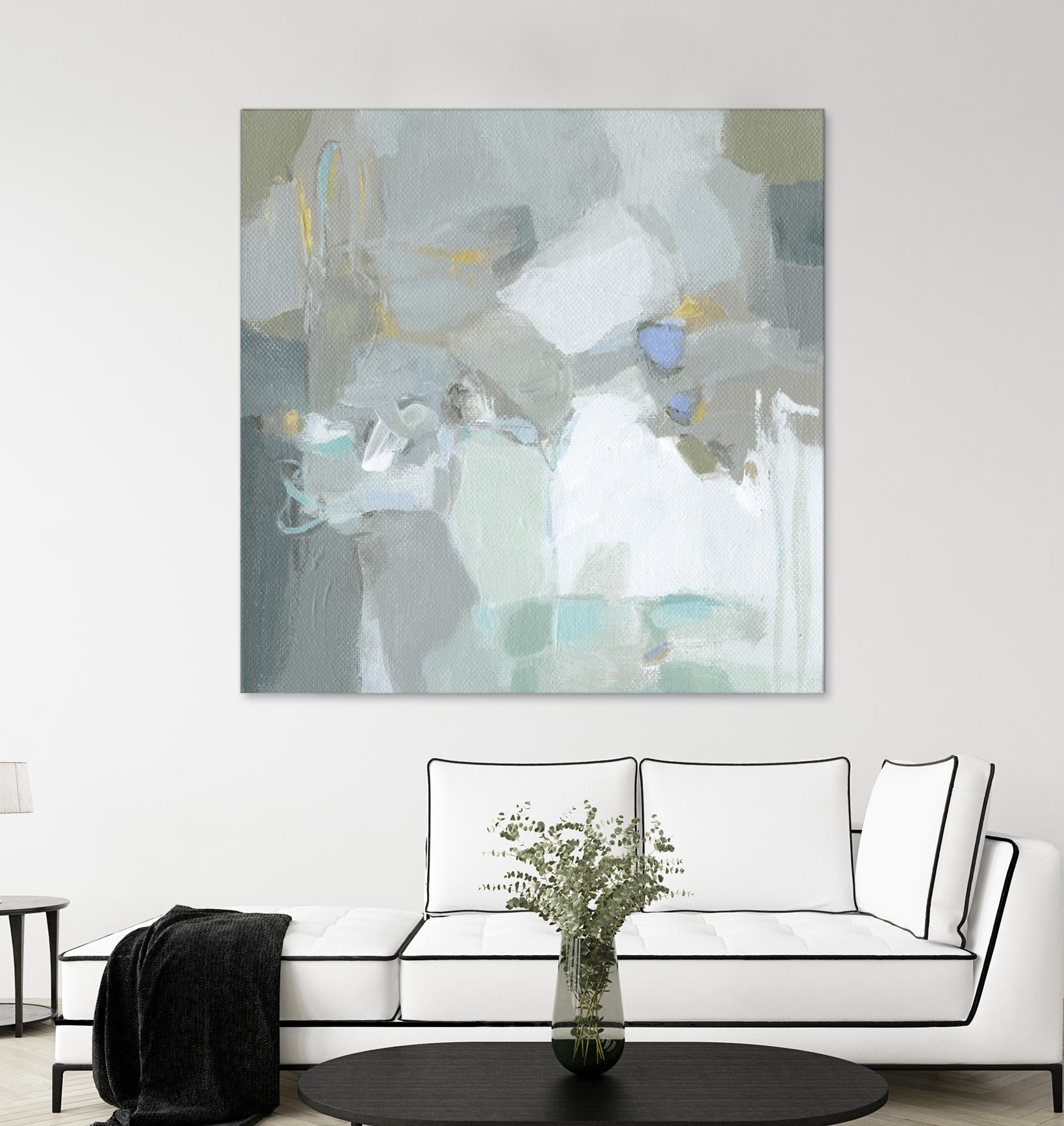 Frosted Flakes by Christina Long on GIANT ART - green abstract