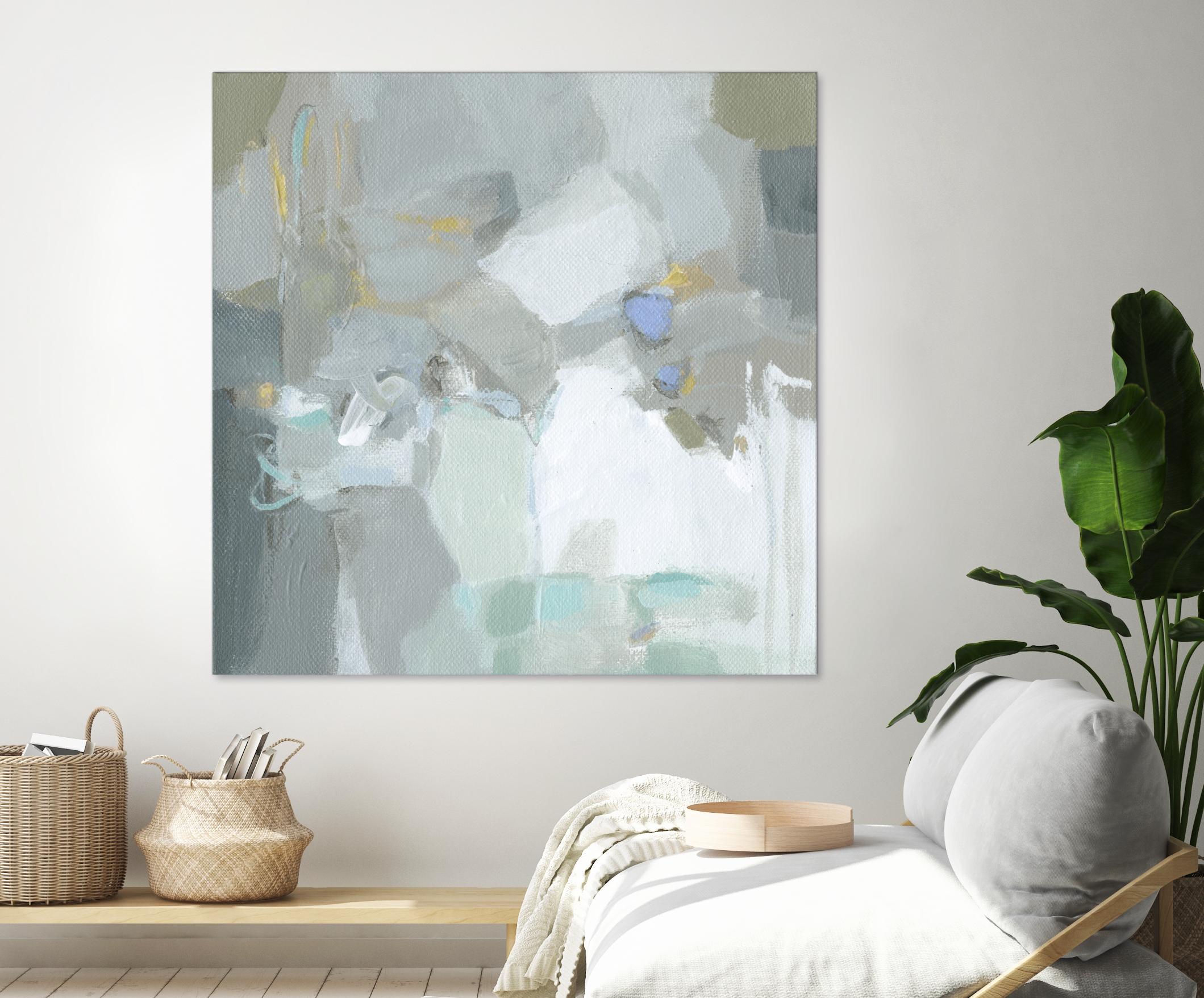 Frosted Flakes by Christina Long on GIANT ART - green abstract