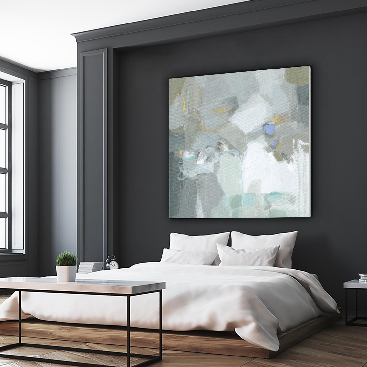 Frosted Flakes by Christina Long on GIANT ART - green abstract