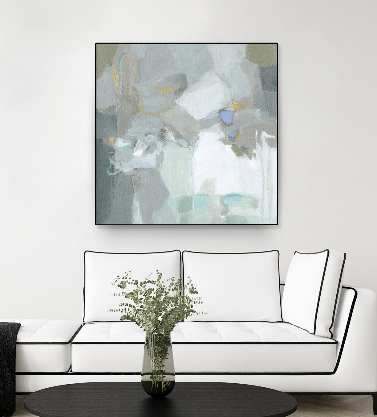 Frosted Flakes by Christina Long on GIANT ART - green abstract