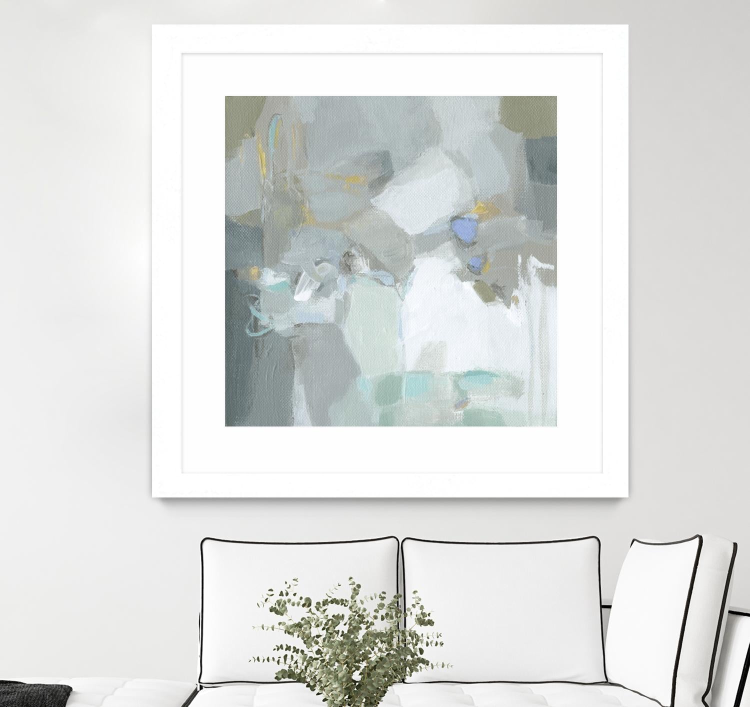 Frosted Flakes by Christina Long on GIANT ART - green abstract