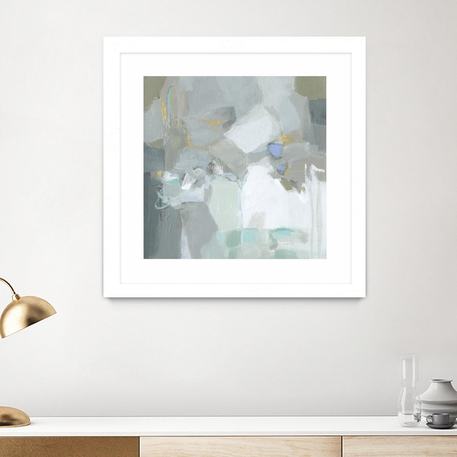 Frosted Flakes by Christina Long on GIANT ART - green abstract