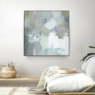 Frosted Flakes by Christina Long on GIANT ART - green abstract