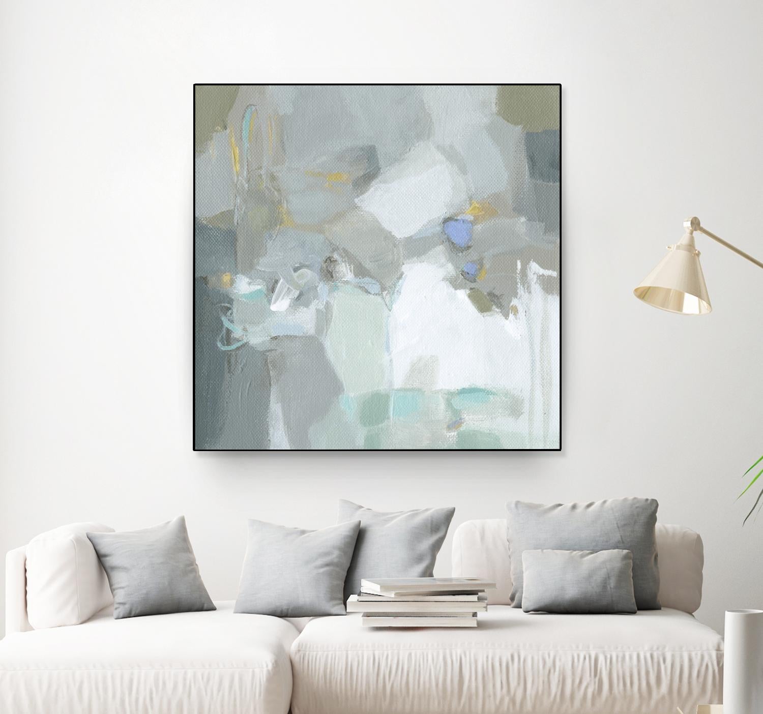 Frosted Flakes by Christina Long on GIANT ART - green abstract