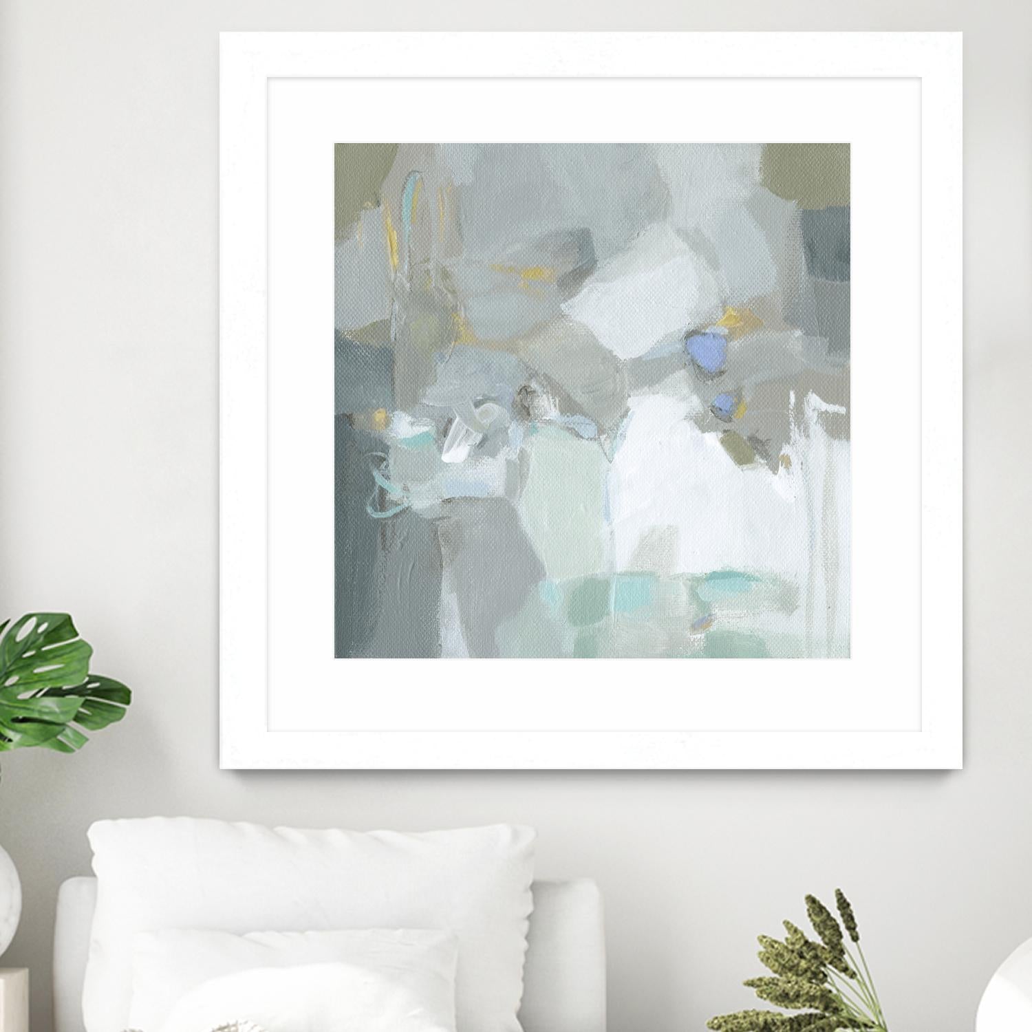 Frosted Flakes by Christina Long on GIANT ART - green abstract