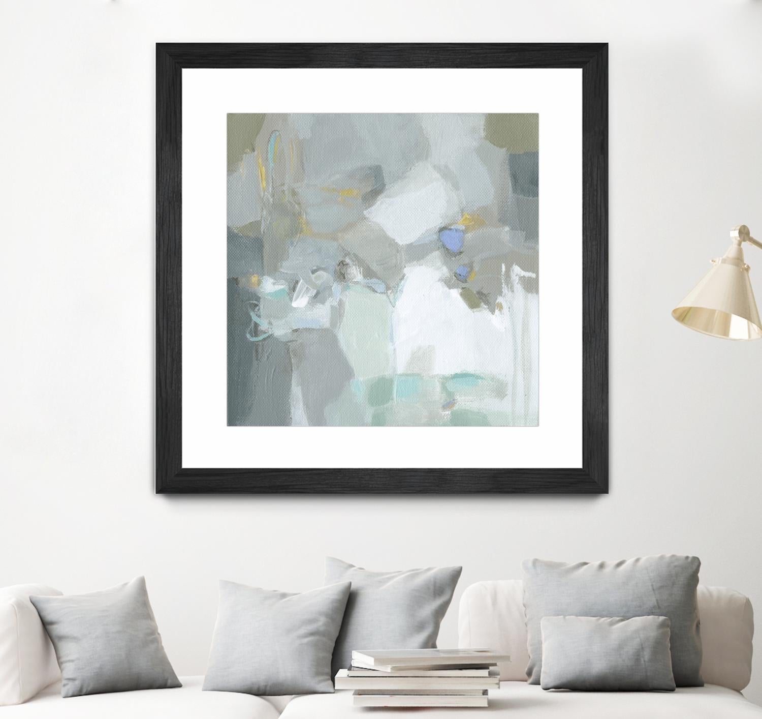 Frosted Flakes by Christina Long on GIANT ART - green abstract