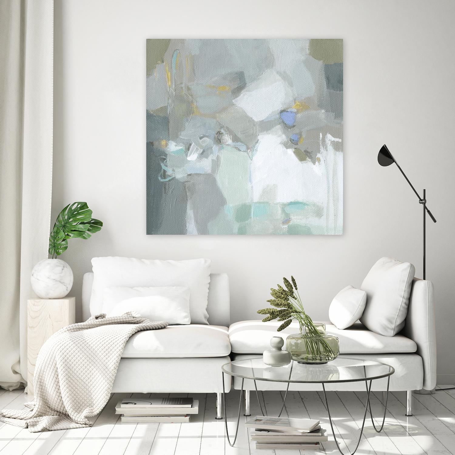 Frosted Flakes by Christina Long on GIANT ART - green abstract