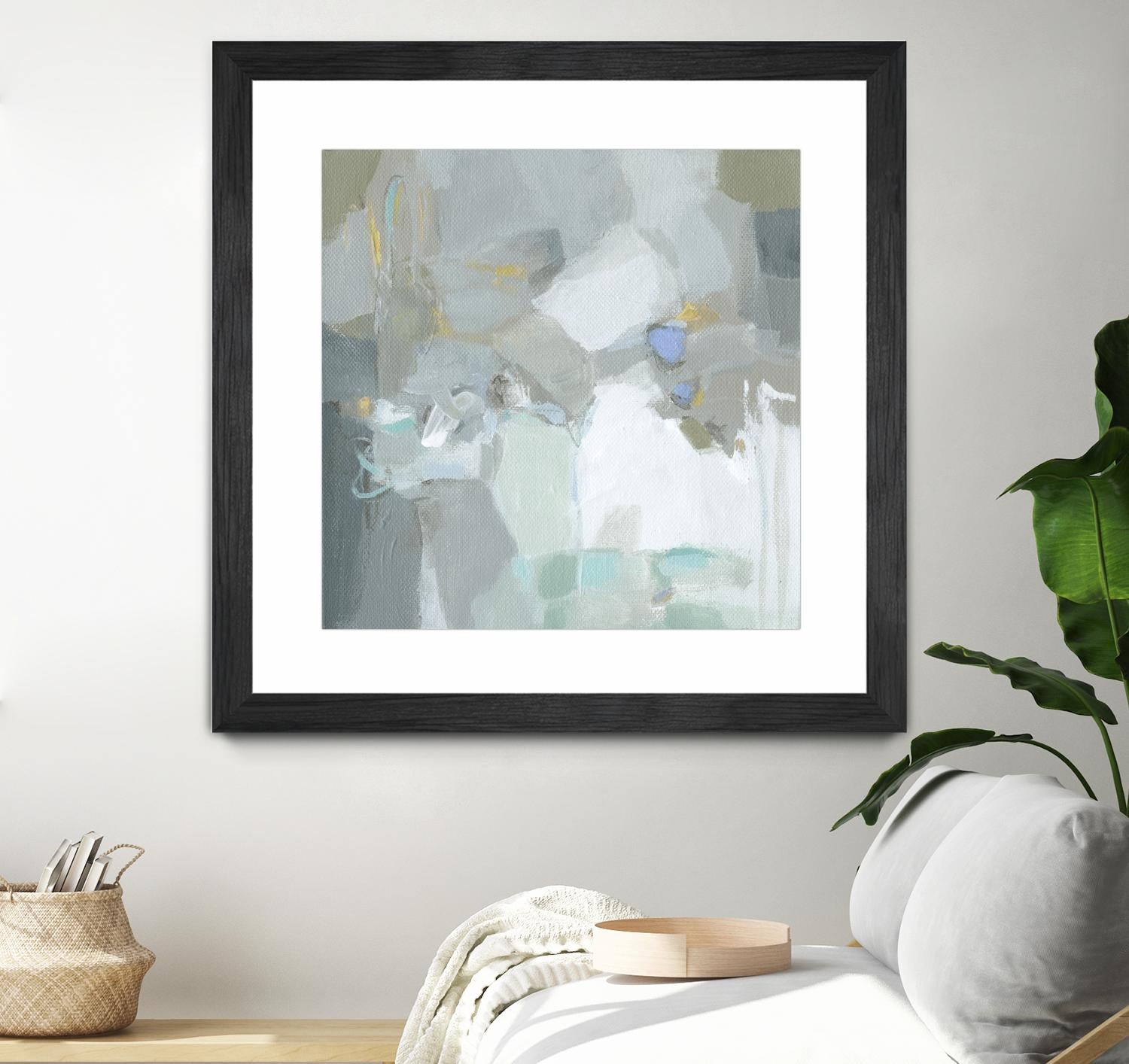 Frosted Flakes by Christina Long on GIANT ART - green abstract